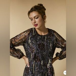 Marina Rinaldi sequin gown